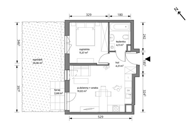 Mieszkanie 2-pokojowe Warszawa Włochy, ul. Trzcinowa. Zdjęcie 7