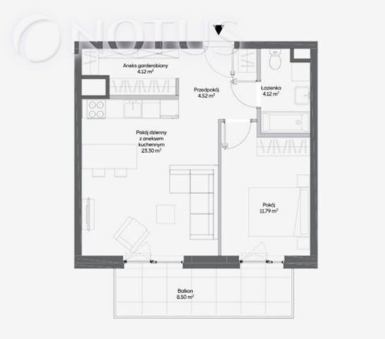 Mieszkanie 2-pokojowe Warszawa Włochy. Zdjęcie 4