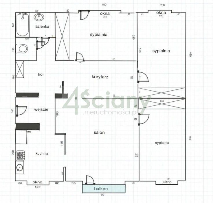 Mieszkanie 4-pokojowe Warszawa Ursynów, ul. Edwarda Dembowskiego. Zdjęcie 29