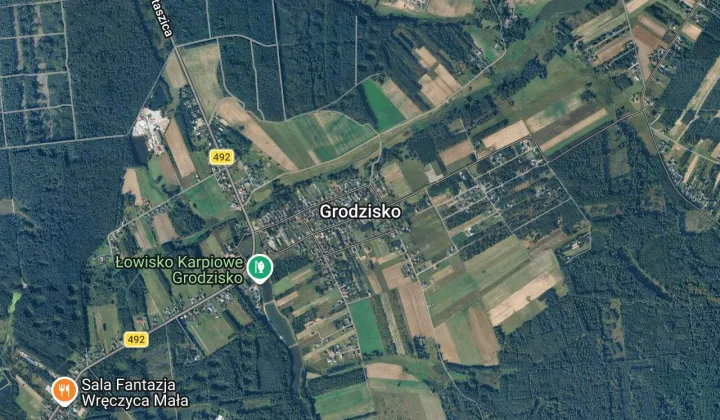 Działka budowlana Grodzisko, ul. Leśna