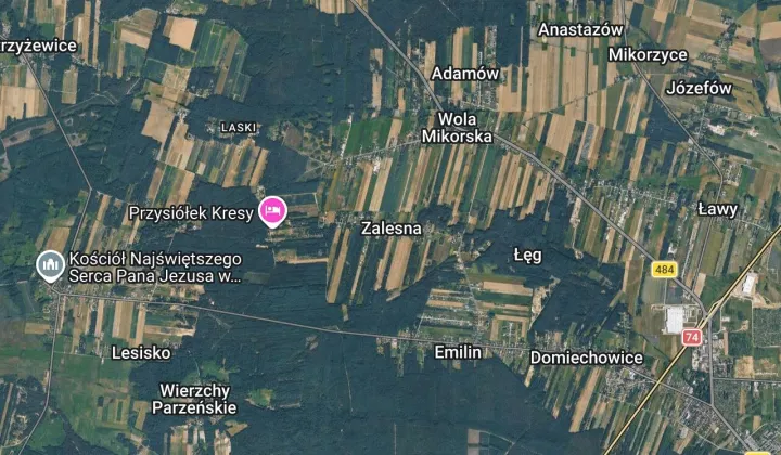 Działka budowlana Zalesna