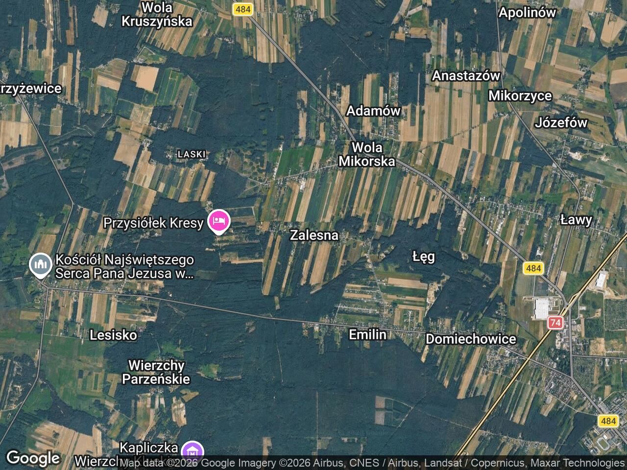 Działka budowlana Zalesna. Zdjęcie 1