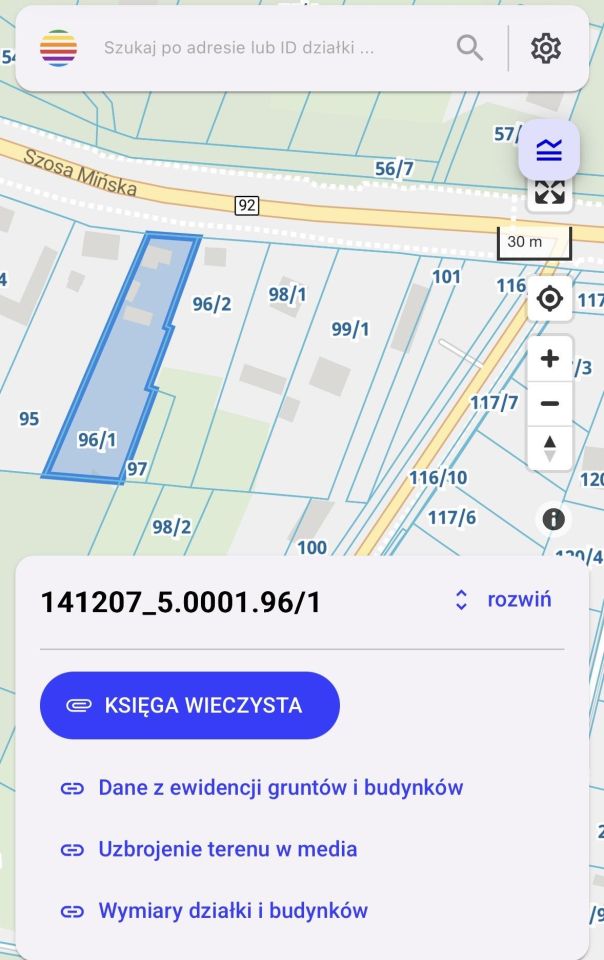 Działka siedliskowa Brzeziny, Brzeziny. Zdjęcie 2