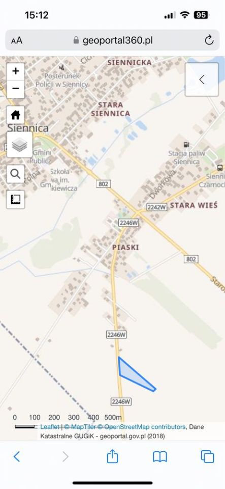 Działka rolna Lasomin. Zdjęcie 2