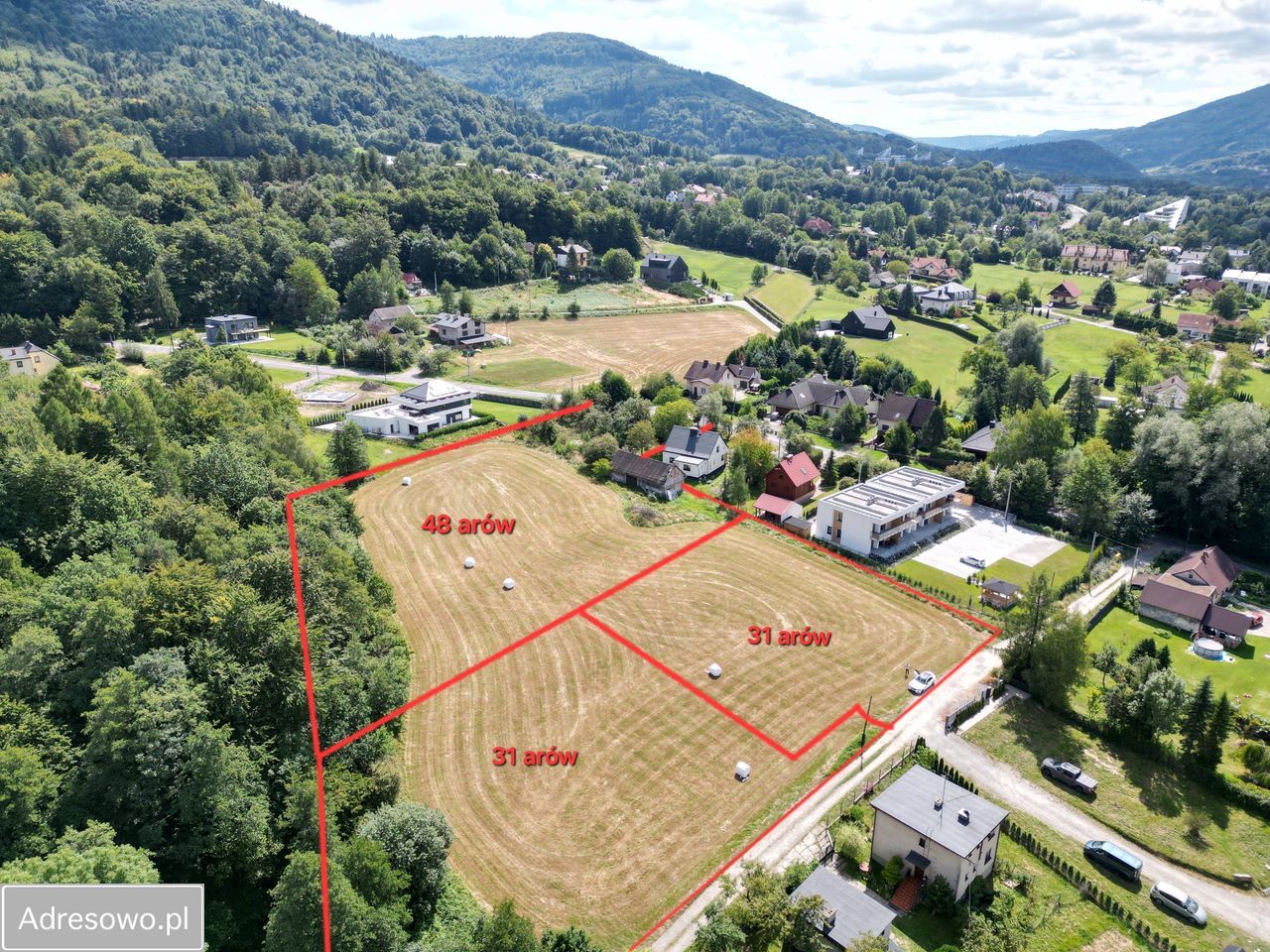 Działka budowlana Ustroń Zawodzie Dolne, ul. Leśna. Zdjęcie 6