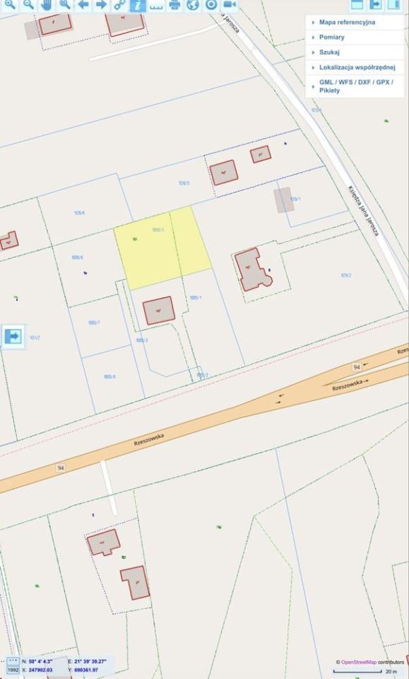 Działka budowlana Ropczyce, ul. Rzeszowska. Zdjęcie 2