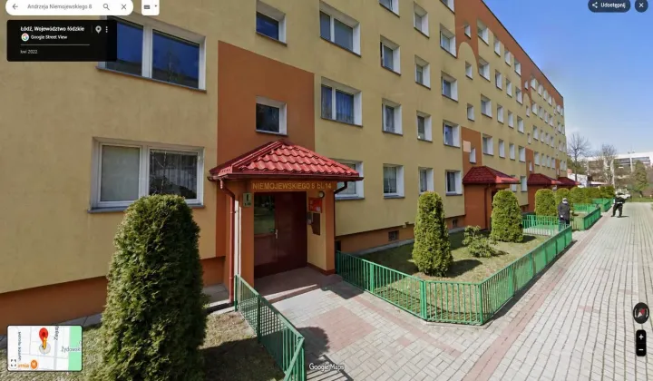 Mieszkanie 3-pokojowe Łódź Doły, ul. Andrzeja Niemojewskiego