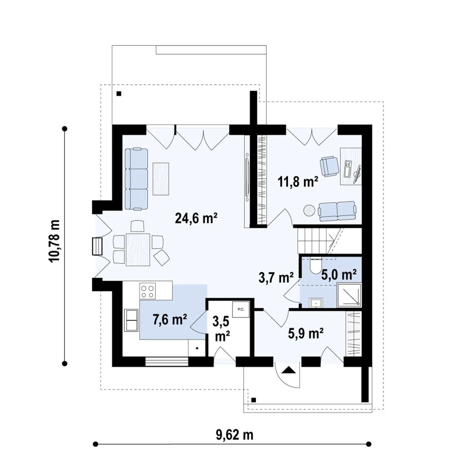 Działka budowlana Strubiny. Zdjęcie 7