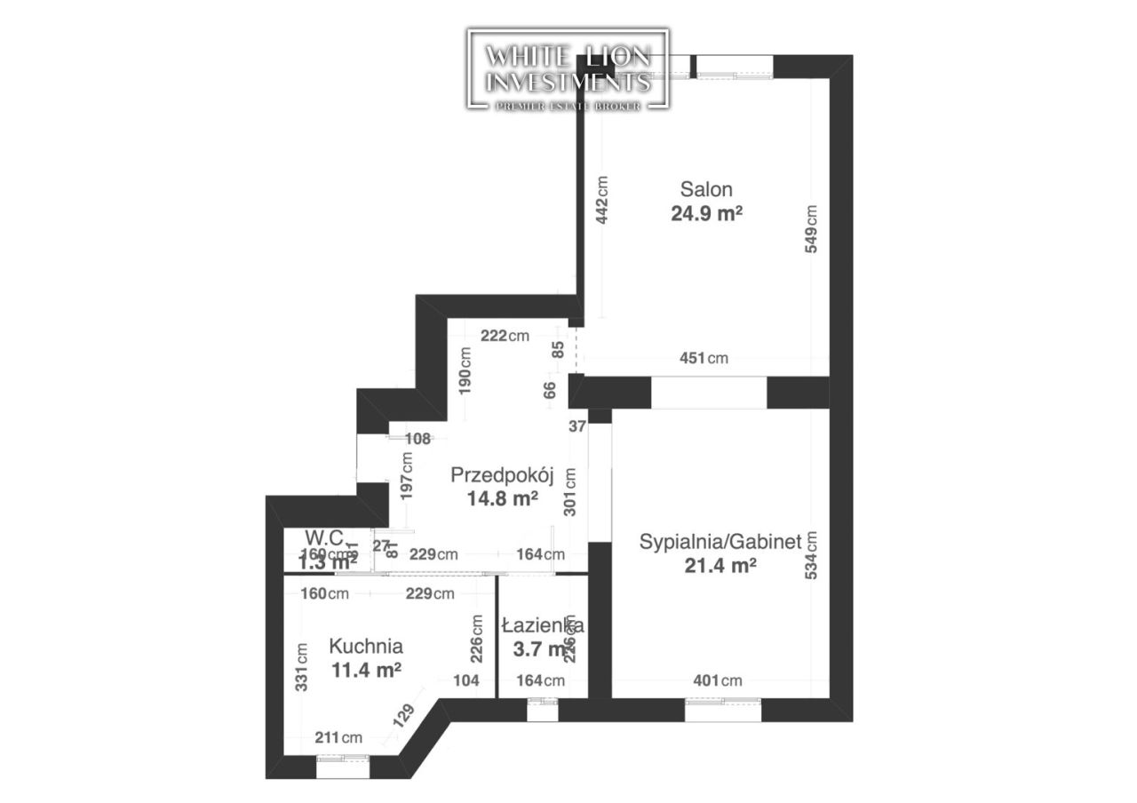 Mieszkanie 3-pokojowe Warszawa Śródmieście, ul. Wilcza. Zdjęcie 20