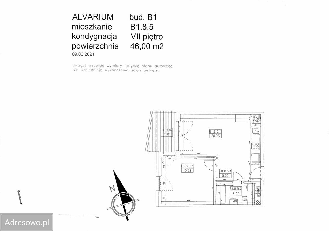 Mieszkanie 2-pokojowe Gdynia Redłowo, ul. Legionów. Zdjęcie 20