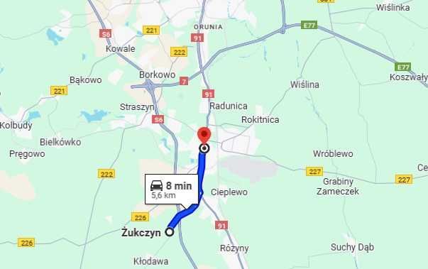 Działka budowlana Żukczyn. Zdjęcie 4