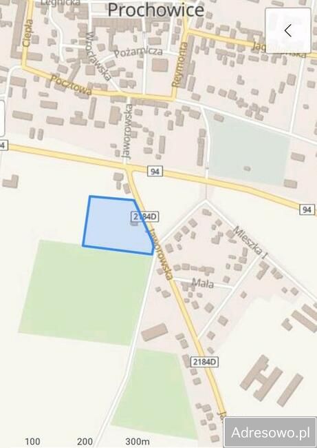Działka budowlana Prochowice. Zdjęcie 2