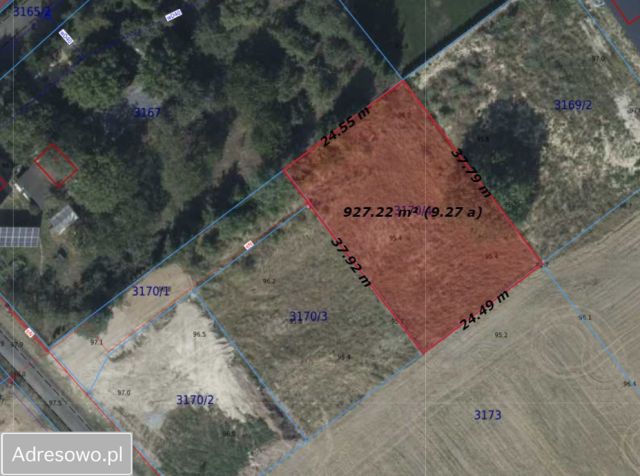 Działka budowlana Olszewka. Zdjęcie 1