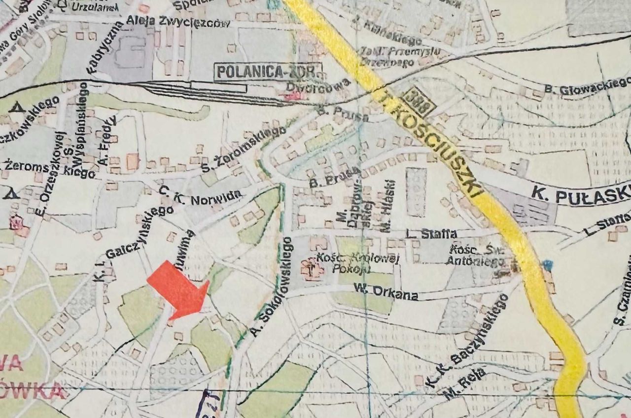Działka leśna Polanica-Zdrój, ul. Juliana Tuwima. Zdjęcie 1