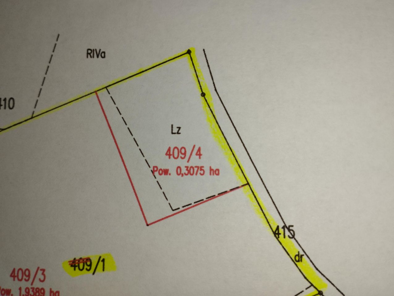 Działka budowlana Jędrychówko. Zdjęcie 2