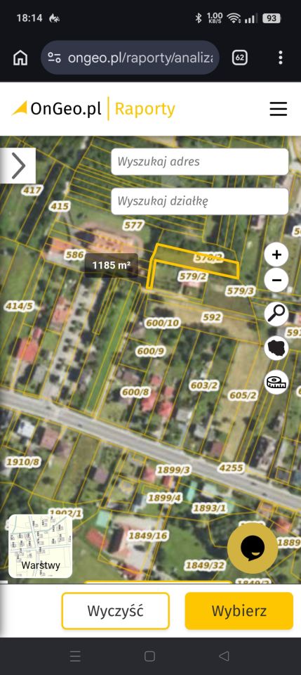 Działka rolna Żarki, ul. Tadeusza Kościuszki. Zdjęcie 1