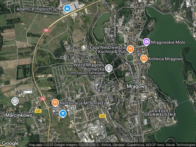 Mieszkanie 2-pokojowe Mrągowo, os. Parkowe. Zdjęcie 1