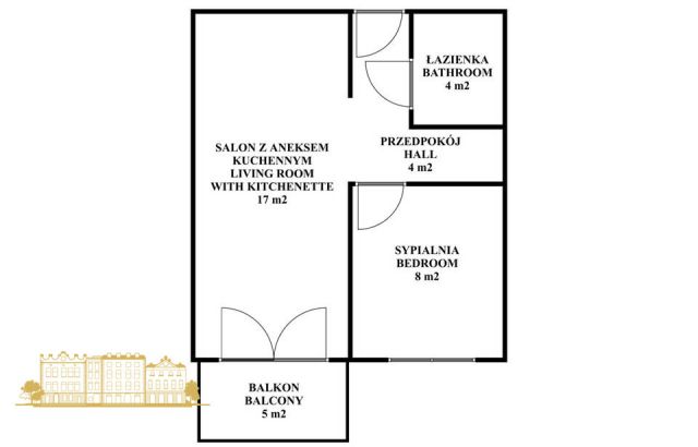 Mieszkanie 2-pokojowe Kraków Prądnik Biały, ul. Zygmunta Glogera. Zdjęcie 10