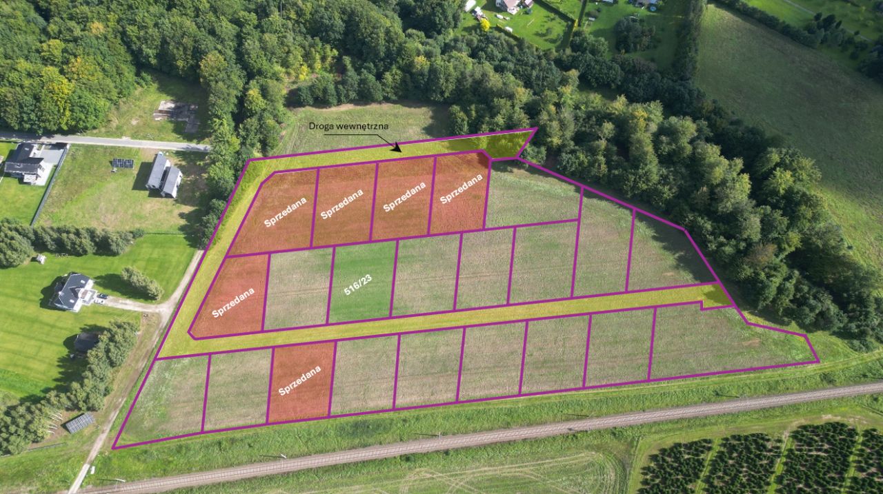 Działka rolno-budowlana Strzelinko, ul. al. Bukowa. Zdjęcie 5