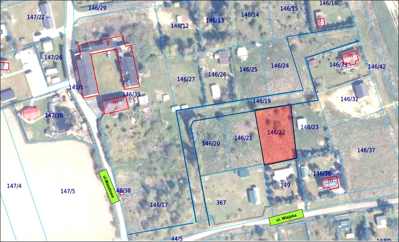 Działka rolno-budowlana Gąski, ul. Masztowa. Zdjęcie 4