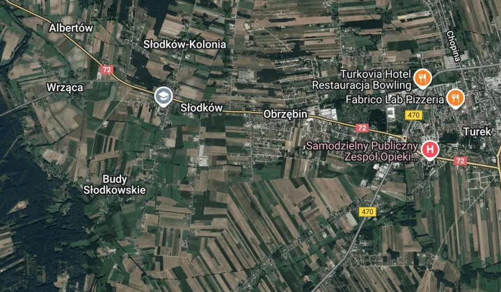 Działka budowlana Słodków-Kolonia, ul. Akacjowa