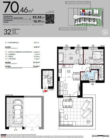 Mieszkanie 3-pokojowe Szczytniki. Zdjęcie 22