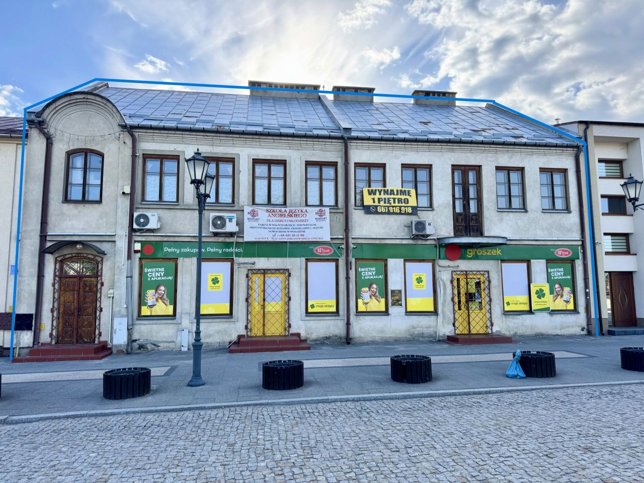 Lokal Kock, Centrum miasta Kock, Plac Anny Jabłonowskiej. Zdjęcie 3