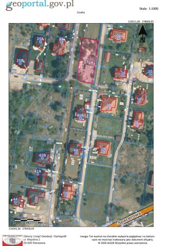 Działka budowlana Dąbrowa Górnicza Ząbkowice, ul. Spacerowa. Zdjęcie 1