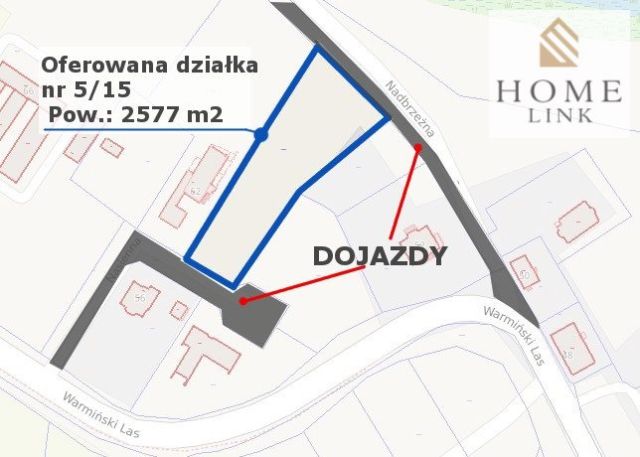 Działka budowlana Bartążek, ul. Warmiński Las. Zdjęcie 12