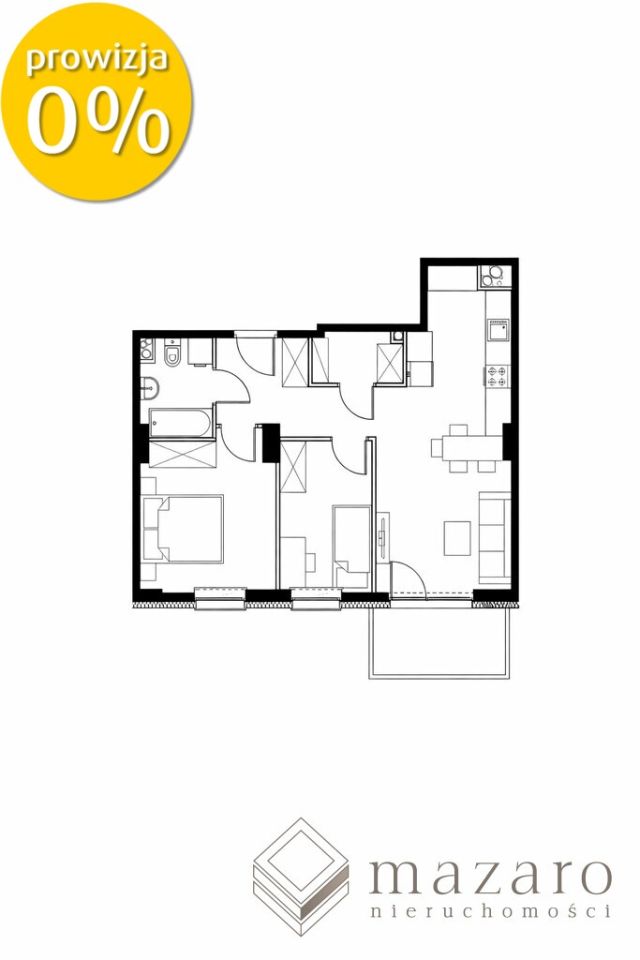 Mieszkanie 3-pokojowe Bydgoszcz. Zdjęcie 2