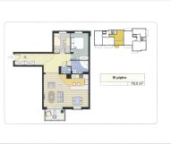 Mieszkanie 3-pokojowe Łódź Radogoszcz, ul. Liściasta. Zdjęcie 3