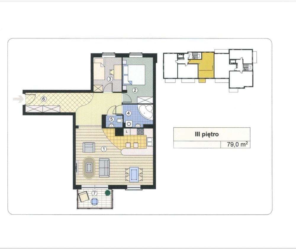 Mieszkanie 3-pokojowe Łódź Radogoszcz, ul. Liściasta. Zdjęcie 4