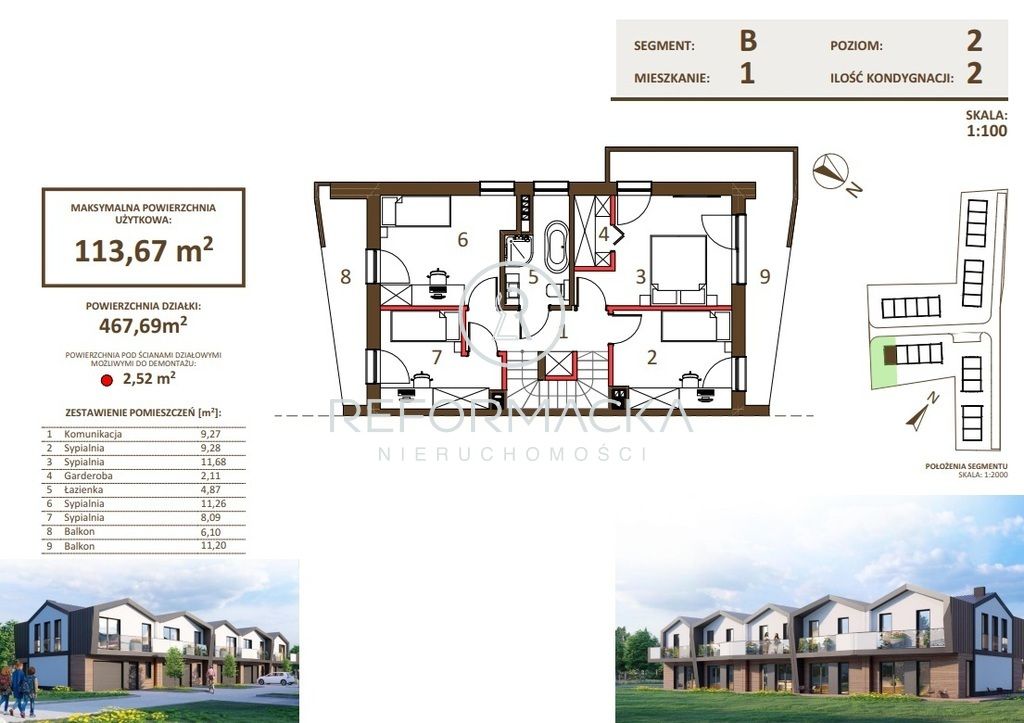 dom szeregowy, 5 pokoi Rzeszów Słocina. Zdjęcie 8
