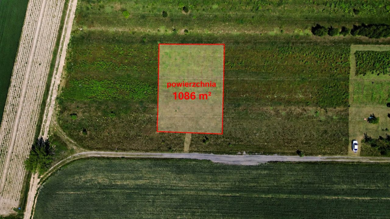 Działka budowlana Rybienko Stare, ul. Bajkowa. Zdjęcie 2
