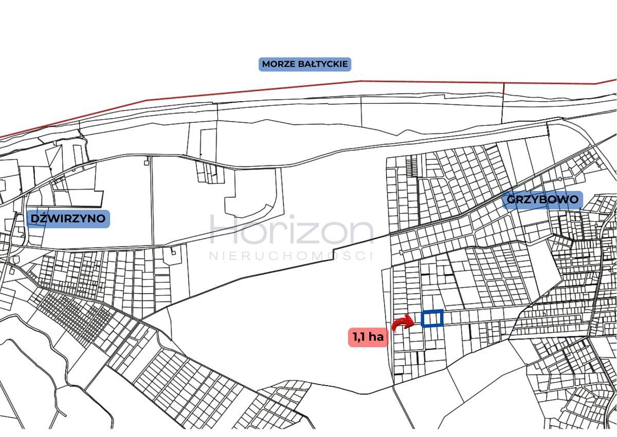 Działka rolna Grzybowo. Zdjęcie 3