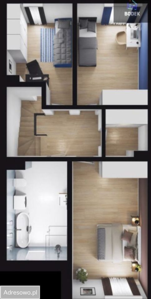 bliźniak, 4 pokoje Kiełczówek. Zdjęcie 5