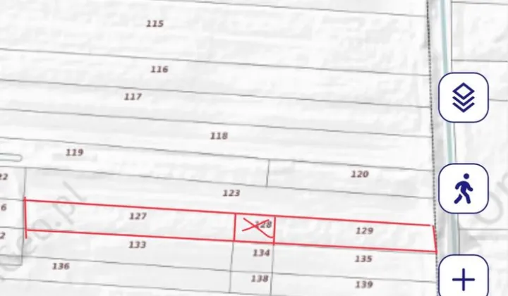 Działka rolna Borysławice