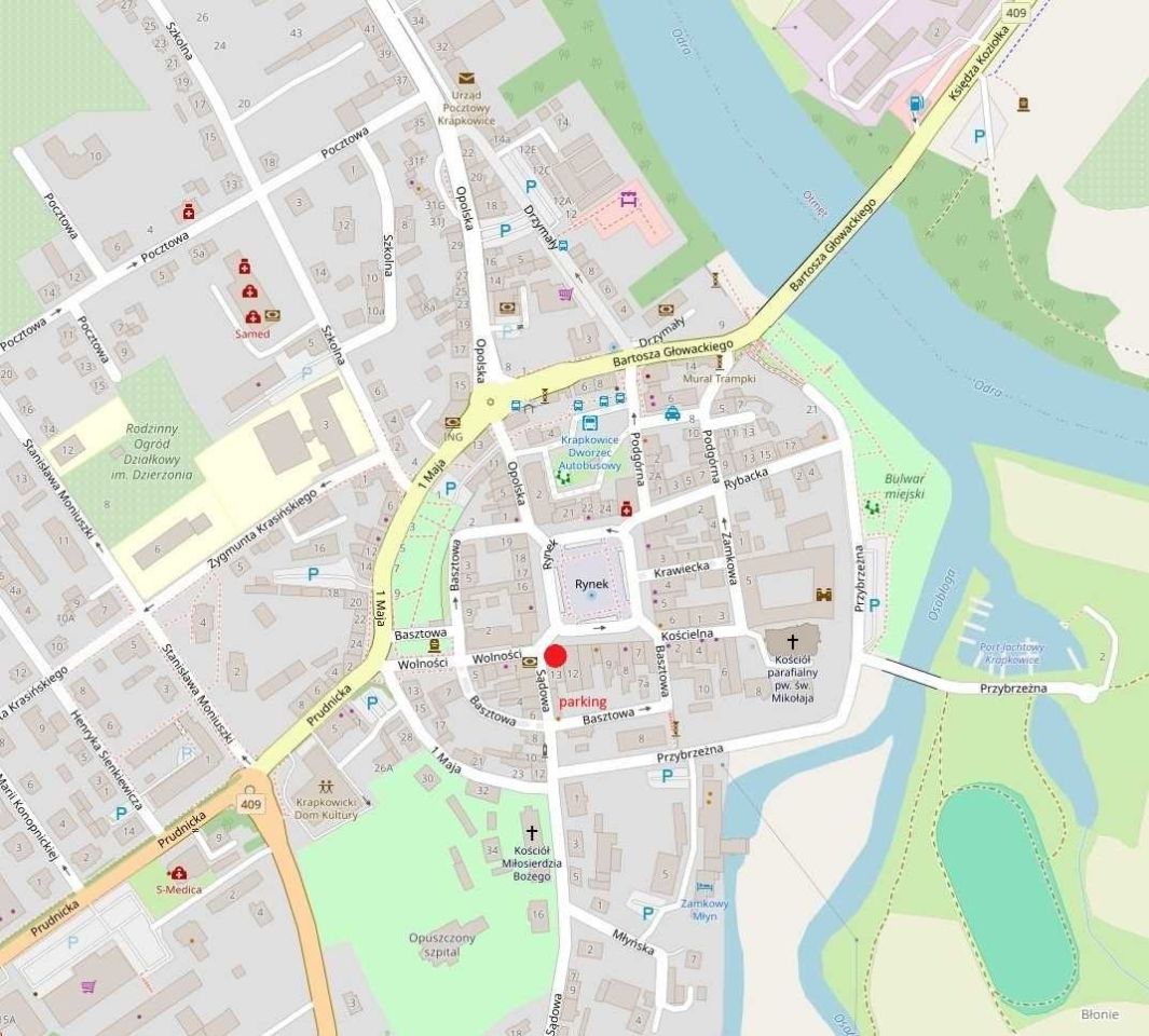 Mieszkanie 3-pokojowe Krapkowice, rynek Rynek. Zdjęcie 8