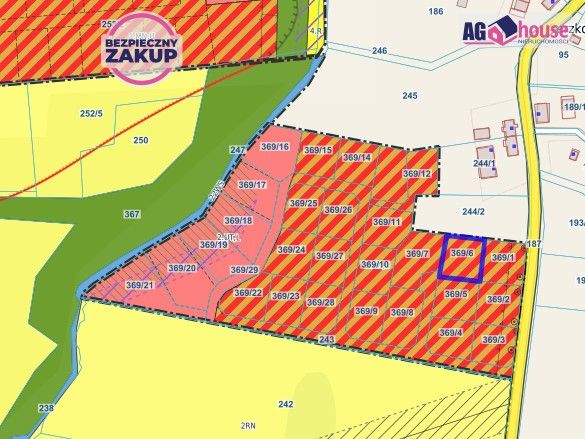 Działka budowlana Kierzkowo. Zdjęcie 4
