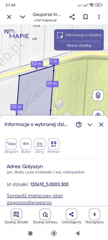 Działka rolno-budowlana Gołyszyn. Zdjęcie 5