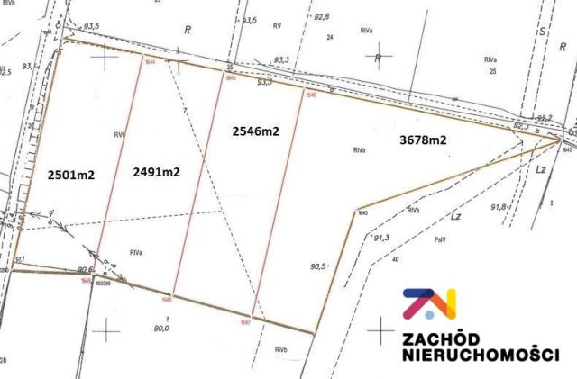 Działka budowlana Zabór. Zdjęcie 4