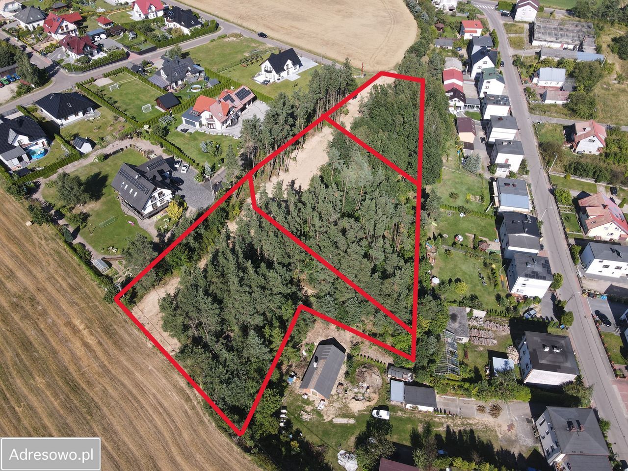 Działka budowlana Sierakowice, ul. Pogodna. Zdjęcie 3