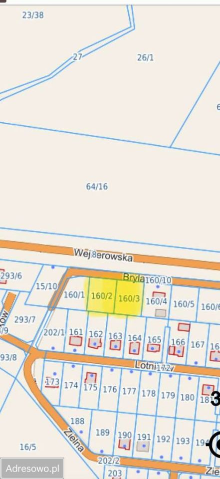 Działka budowlana Bożepole Małe, ul. Brylantowa. Zdjęcie 2