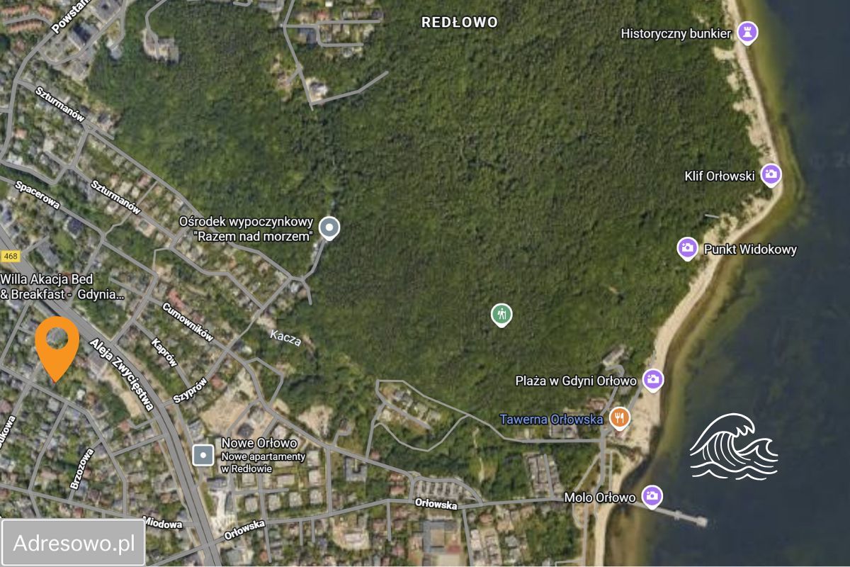 Działka inwestycyjna Gdynia Orłowo, ul. Bukowa. Zdjęcie 2