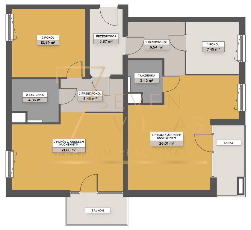 Mieszkanie 4-pokojowe Wrocław, ul. Mieszczańska. Zdjęcie 13