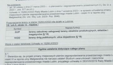 Działka inwestycyjna Lublin Hajdów, ul. Mełgiewska