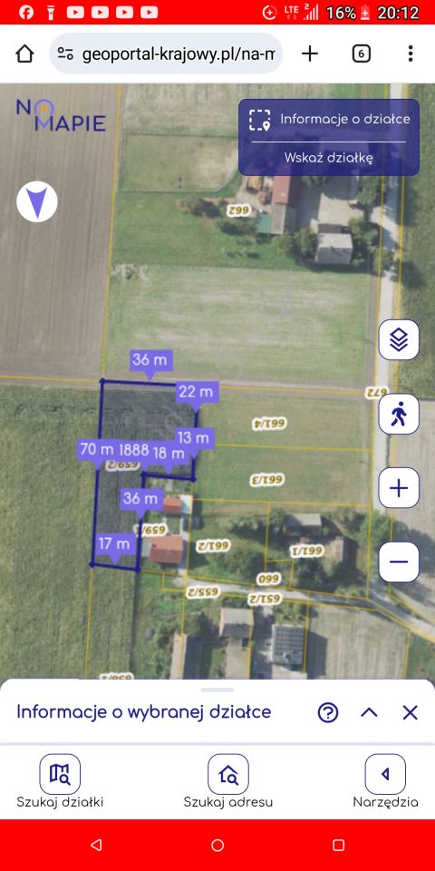 Działka budowlana Osusz. Zdjęcie 6