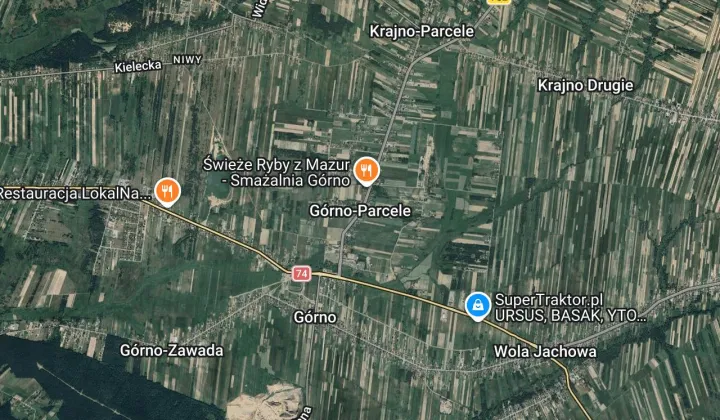 Działka budowlana Górno-Parcele