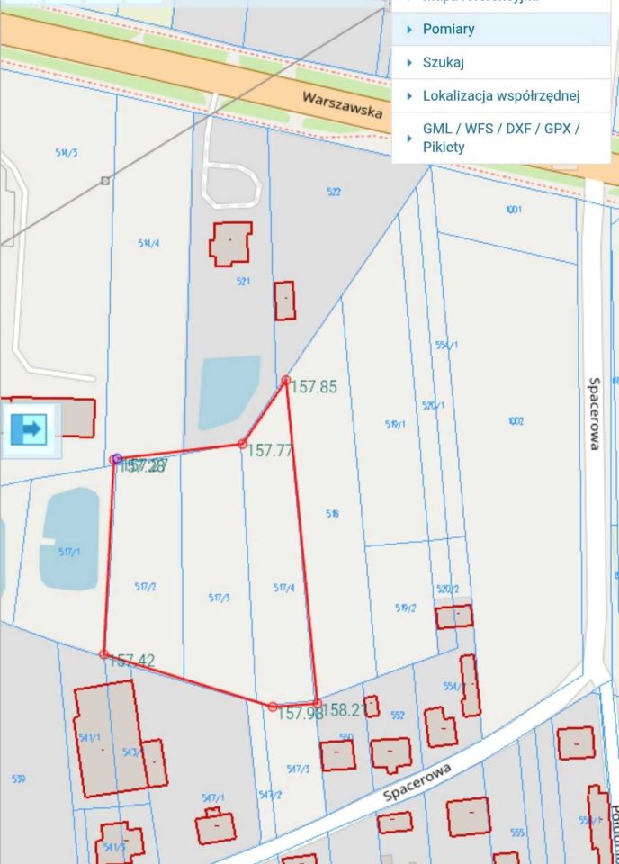 Działka budowlana Gręzów. Zdjęcie 7
