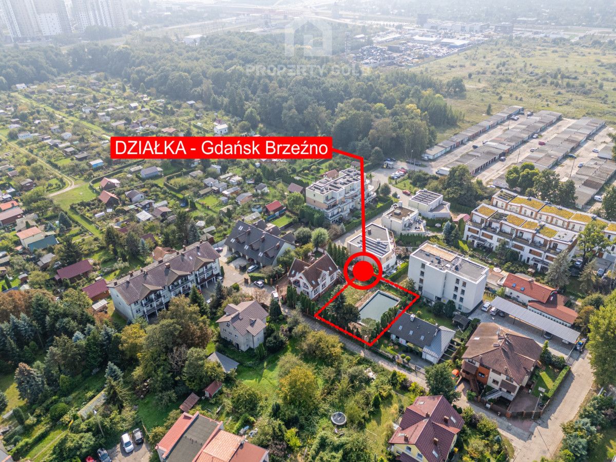 Działka budowlana Gdańsk Brzeźno, ul. Bogumiła Kobieli. Zdjęcie 15